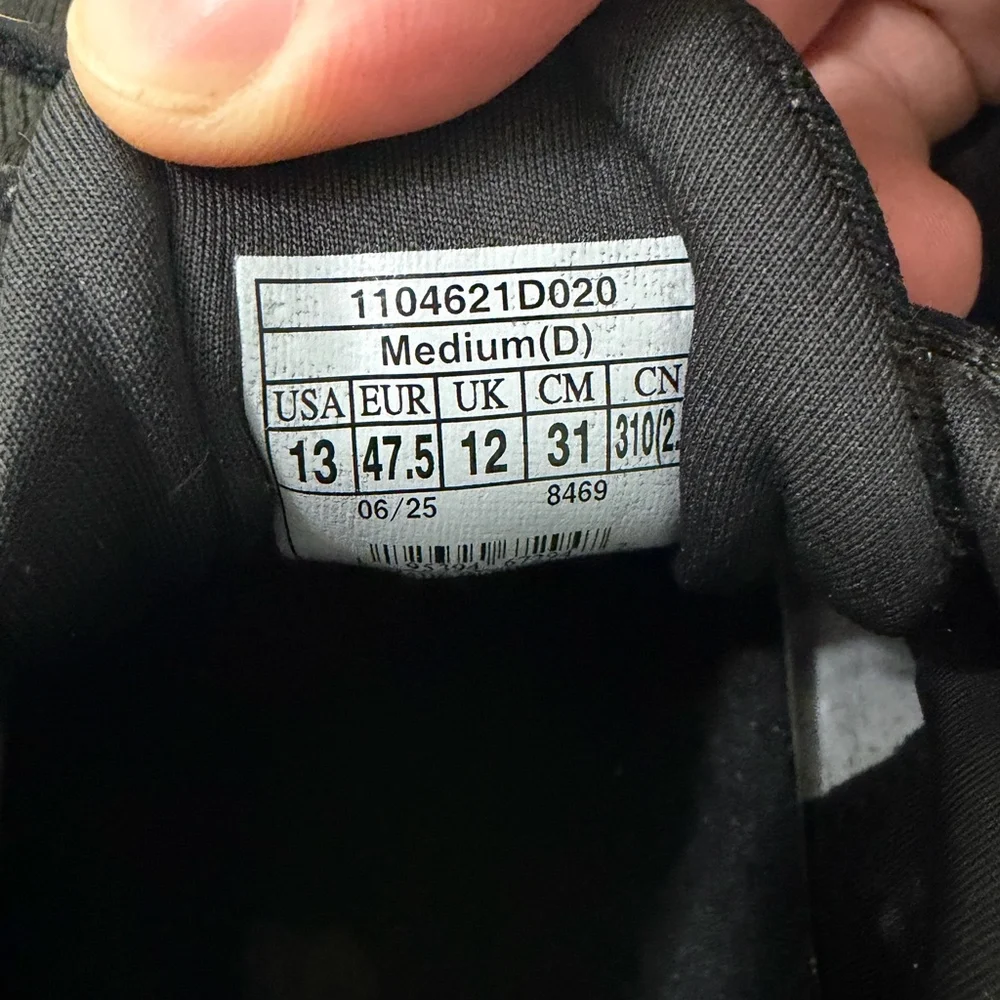 Brooks Ghost 17 GTX Mens 13 D Black Gore-Tex Running Shoes 1104621D020